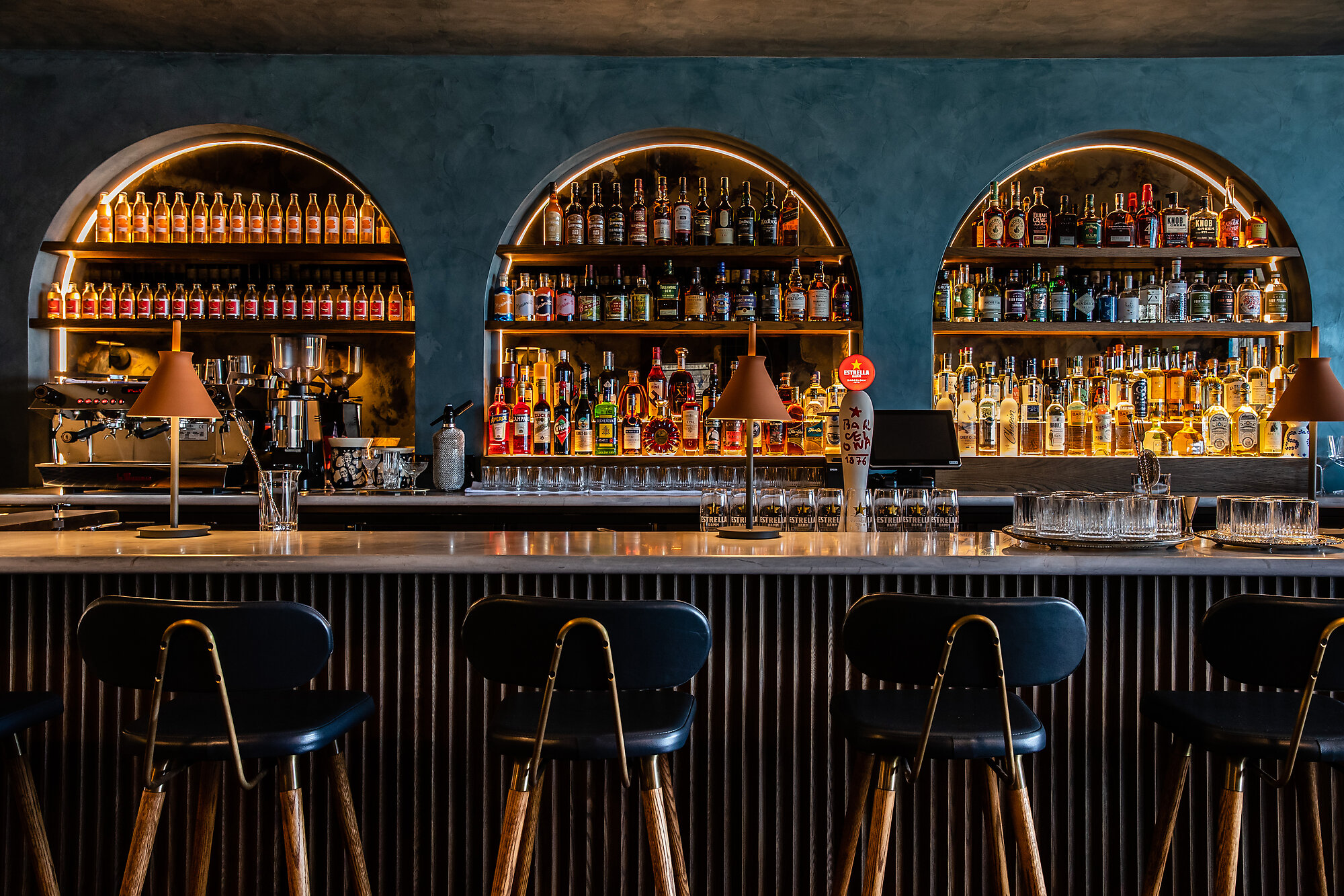 Interior photograph of Lola's Level 1 by Nikki To
